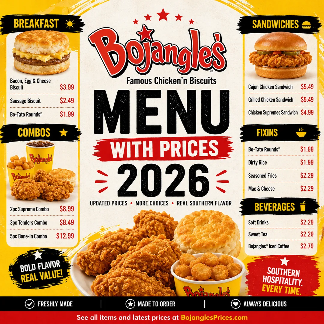 See Bojangles Prices 2026